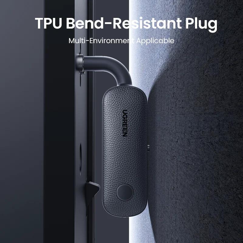 UGREEN Bluetooth 5.0 Transmitter and Receiver, 2-in-1 Wireless 3.5mm Adapter,for TV/Home Sound System/Car/Nintendo Switch