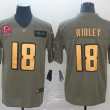 Мужская футболка из джерси с оливковым/золотым принтом