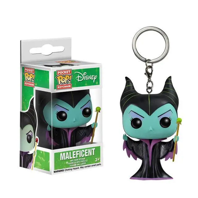 Funko Pop брелок Marvel Мстители странные вещи Дэдпул отряд самоубийц История игрушек Рик Морти Игра престолов игрушки - Цвет: Maleficent