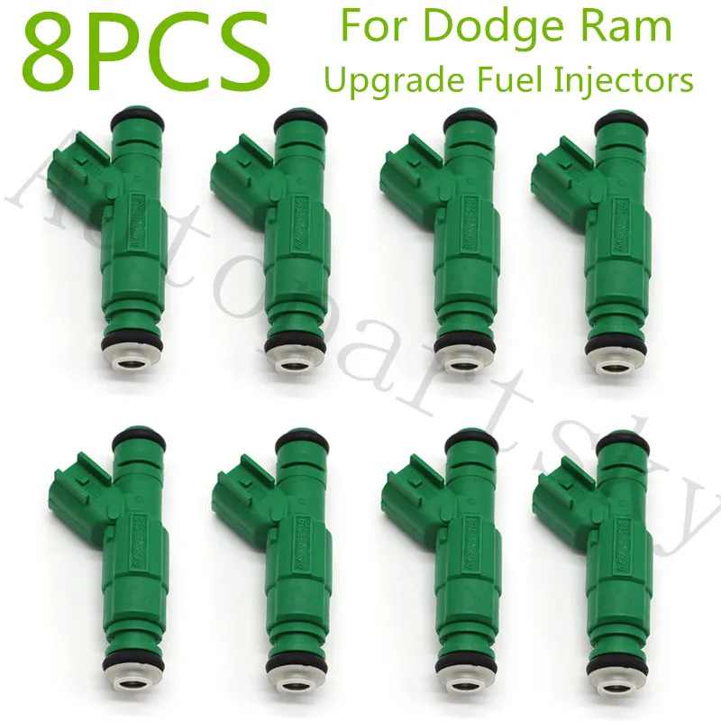 

8PCS New Fuel Injectors For Dodge For Chrysler For Chevrolet 1996-1999 Ram Dakota 5.2 5.9 318 360 0280155789 81212135 Auto Part