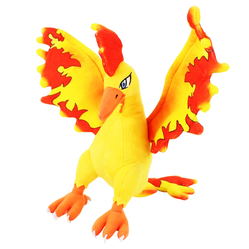 Японское аниме 5 стилей Moltres Zapdos Articuno блестящие милые игрушки мягкие плюшевые куклы PP хлопковые подарки для детей на день рождения