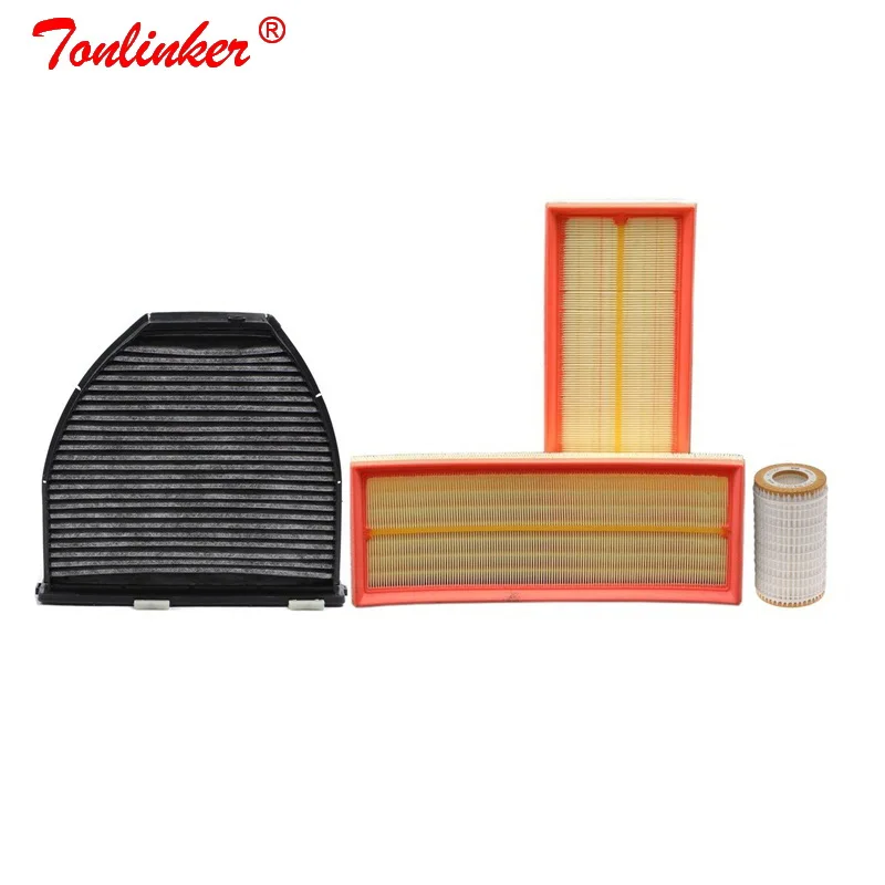 

Air Filter+Cabin Filter+Oil Filter 3Pcs For Mercedes GLK-CLASS (X204) 2008-2011 GLK280 GLK300 GLK350 4-Matic Model Filter Set