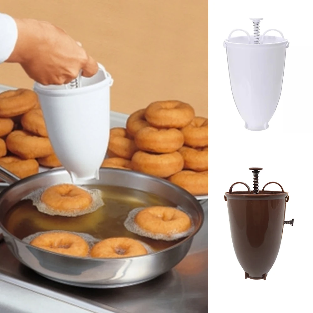 Пластик пончики машина Плесень DIY инструмент для кухни кондитерские изделия для выпечки Посуда для выпечки Кухонные аксессуары Форма для выпечки