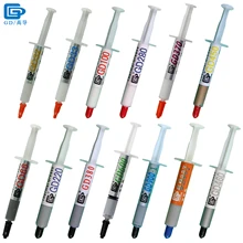 

GD GD900 3g Thermal Conductive Silicone Grease Graphics Card Cooling Paste Desktop cpu Notebook Silicone 2PCS Syringe Packaging