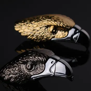 

Eagle Head Metal Gas Lighter Crafts Creative Personality New Inflatable Lighter Free Fire Lighter Gadgets For Man