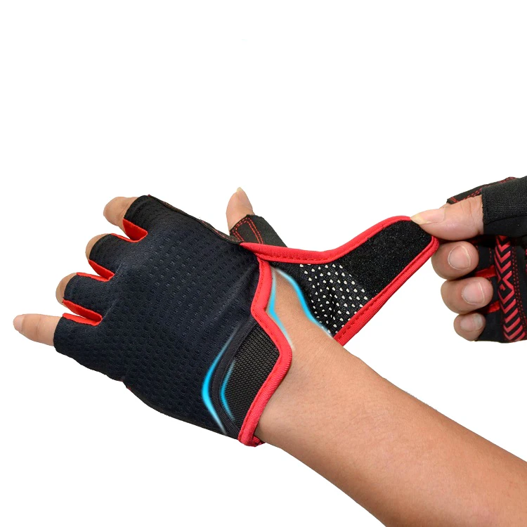 Противоударные велосипедные перчатки с обрезанными пальцами Гелевые перчатки для мужчин и женщин без пальцев, горные шоссейные велосипедные варежки MTB мужские спортивные гоночные велосипедные перчатки