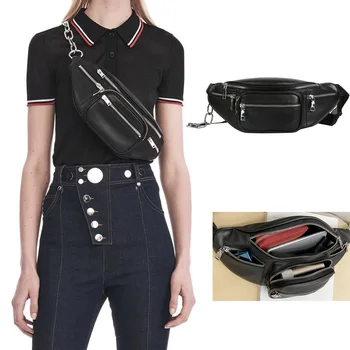

2019New Style Sell Well High quality Crossbody Fanny Packs Multifunction Chest Bags Reflective Laser Women Belt Shoulder Bags