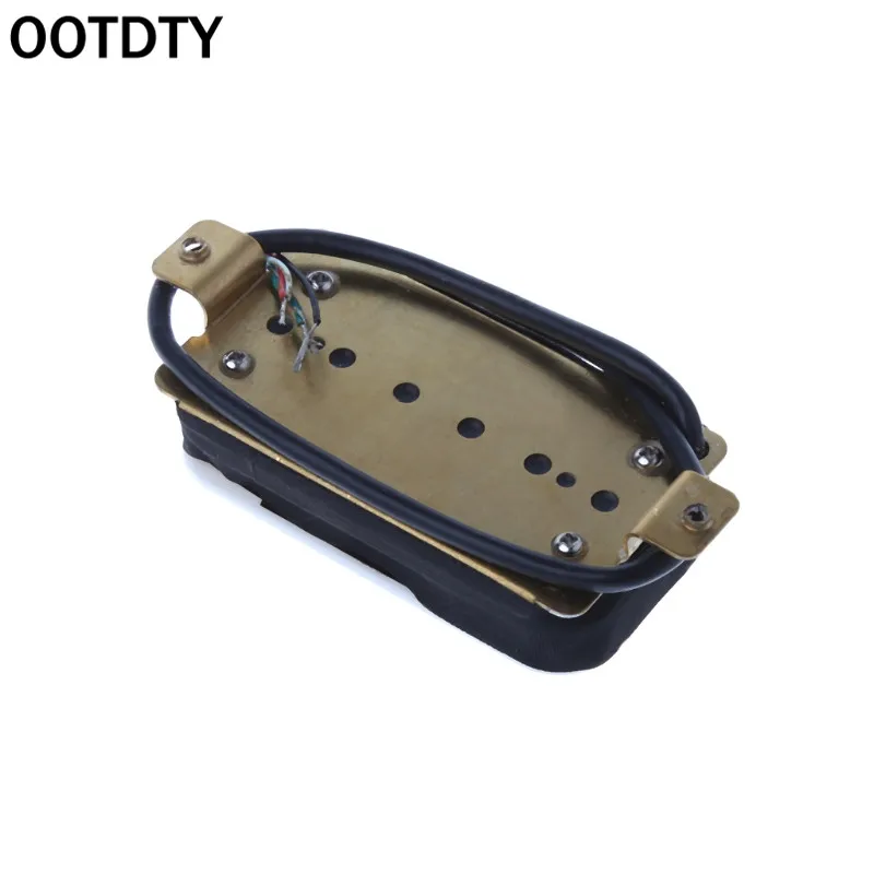 OOTDTY Electric Guitar Pickup Ceramic Dual Rail Double Coil Humbucker 57 High Output suit for guitar