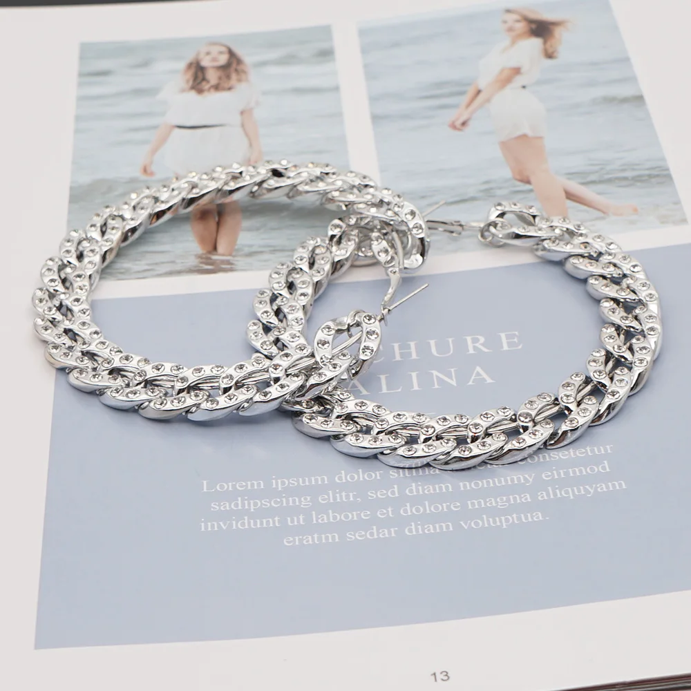 Большие акриловые серьги-обручи Go2boho Женские Ювелирные изделия модные украшения