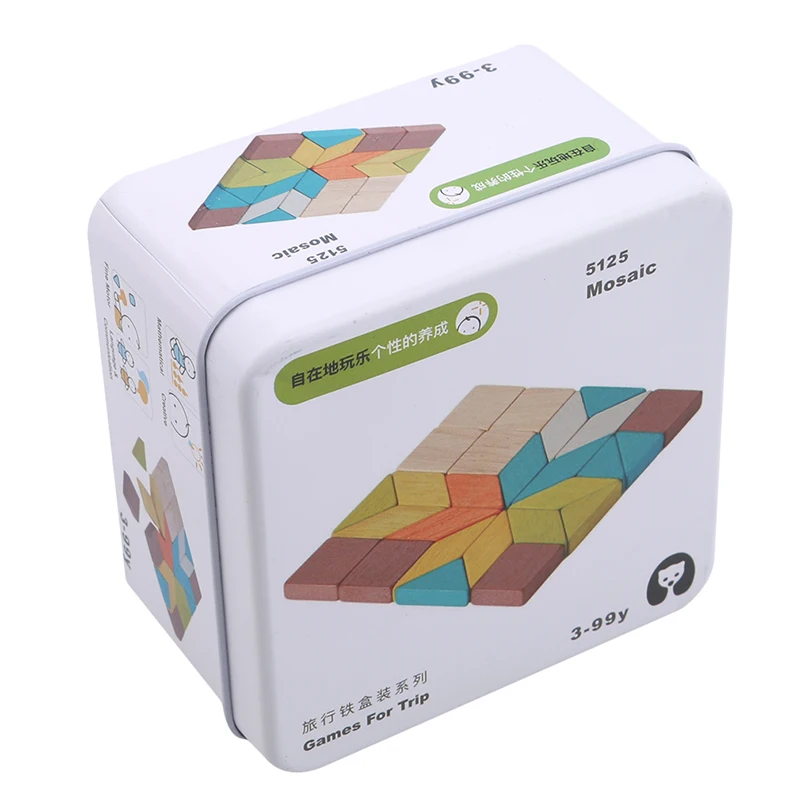 Kids Wooden toys Portable Travel Toy Family Funny Games Wooden Puzzles Educational Toys Children Games