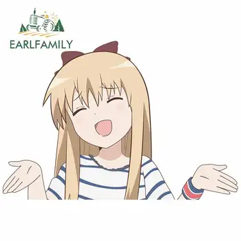 

EARLFAMILY 13cm x 8.8cm For Anime Motorcycle Car Stickers Campervan Decal Graffiti Sticker Vinyl Material Occlusion Scratch