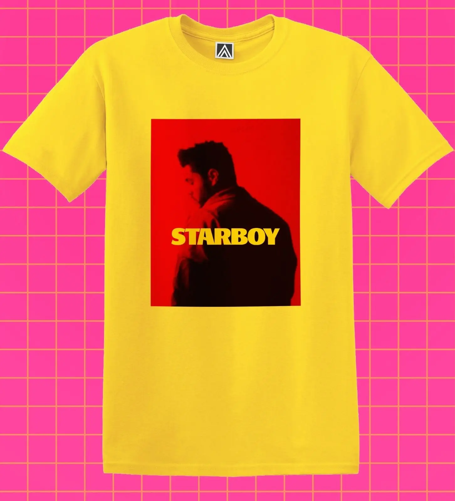Футболка Starboy Weeknd XO Daft, музыкальная футболка, панк, постер, океан, вечерние, с принтом монстра, с круглым вырезом