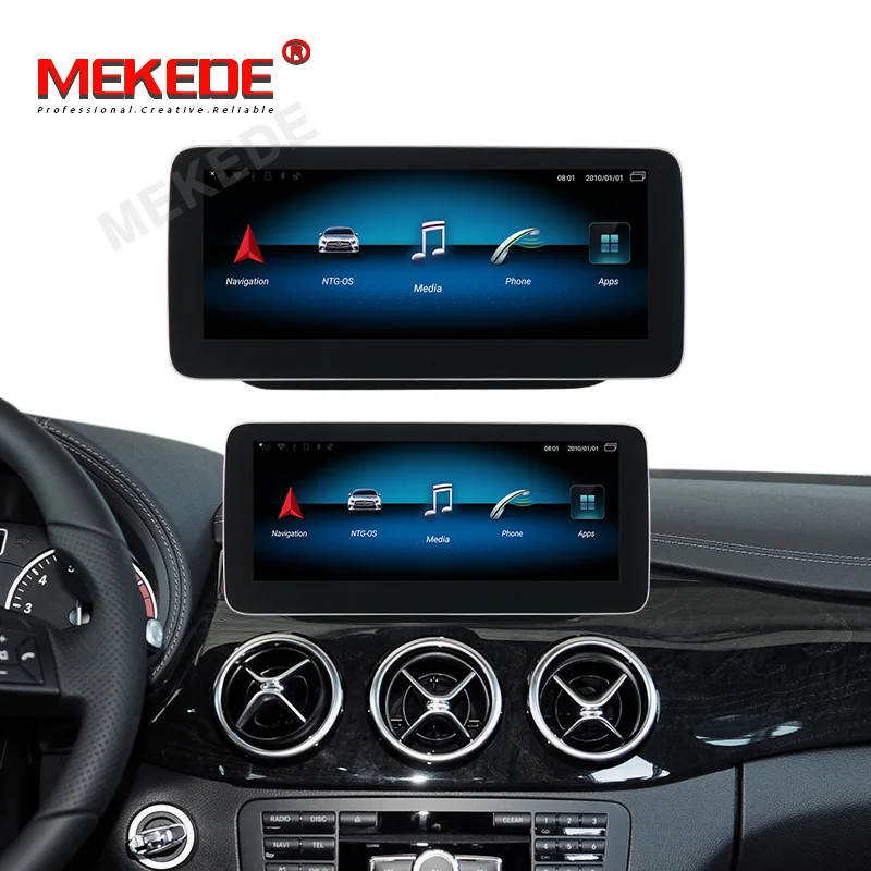 MEKEDE 8 ядерный 4 Гб+ 64 Гб 10,2" 1920*720 Android 9,0 автомобильный мультимедийный плеер для Mercedes benz B класс W246 W245 2011- 4G wifi