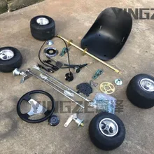 GO KART картинг ATV UTV дисковый тормоз ротора 100 см задняя ось руля Шестерни зубчатая шестерня Поперечная рулевая тяга рулевого колеса с 5 дюймов колеса