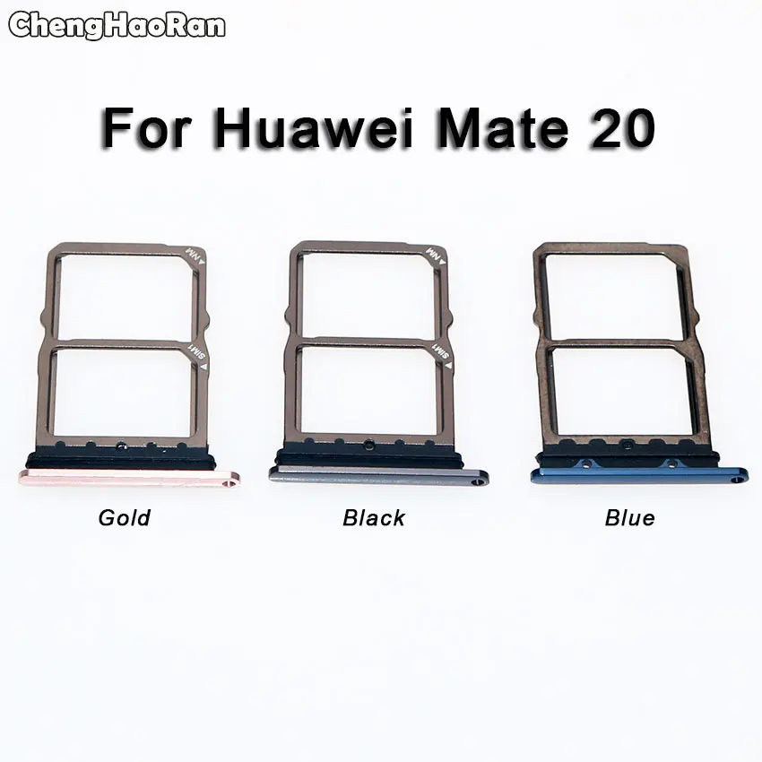 ChengHaoRan для huawei mate 20/mate 20 Pro/mate 20 Lite Maimang 7 Micro SIM держатель Слот лоток Адаптеры Замена