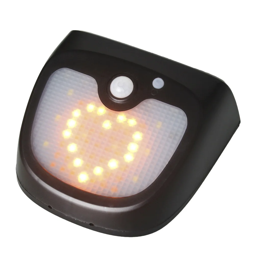 

Cross Border Amazon Outdoor Solar Outdoor Wall Lamp LED Solar Sensor Light Wall Lamp Decoration Lighting