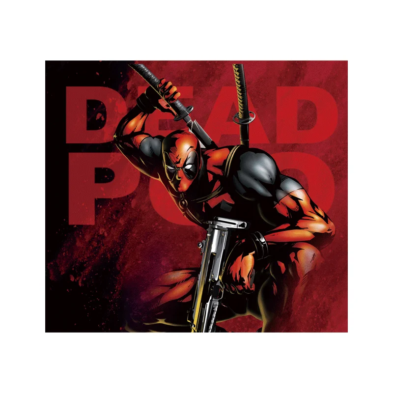 1 шт. модная детская одежда аксессуары Дэдпул Марвел герой значок