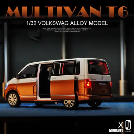 1:32 Высокая Имитация Volkswagen T6 Multivan MPV хлеб бизнес автомобиль сплав автомобиль модель игрушка для мальчиков автомобиль модель для детей Подарки