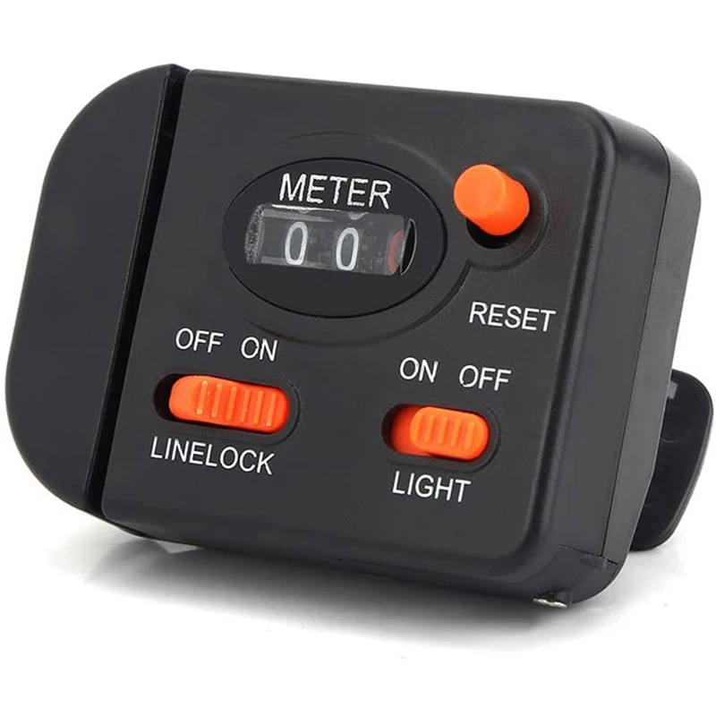 Digital Fishing Line Length Counter 299.7Ft Depth Gauge Fishing Line