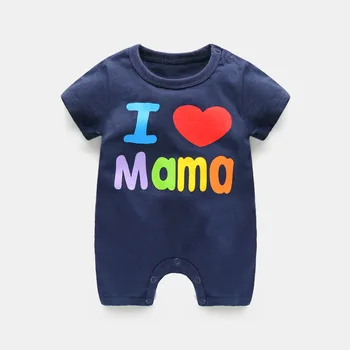 

ZWY152 Newborn Unisex Baby Summer Jumpsuit Infant Baby Boys Girls Cartoon Costumes Short Sleeve Rompers Baby Animal Clothe