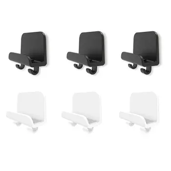 

3x Adhesive Phone Tablet Holder Wall Mount Stand Hook Cradle for iPad Cellphone