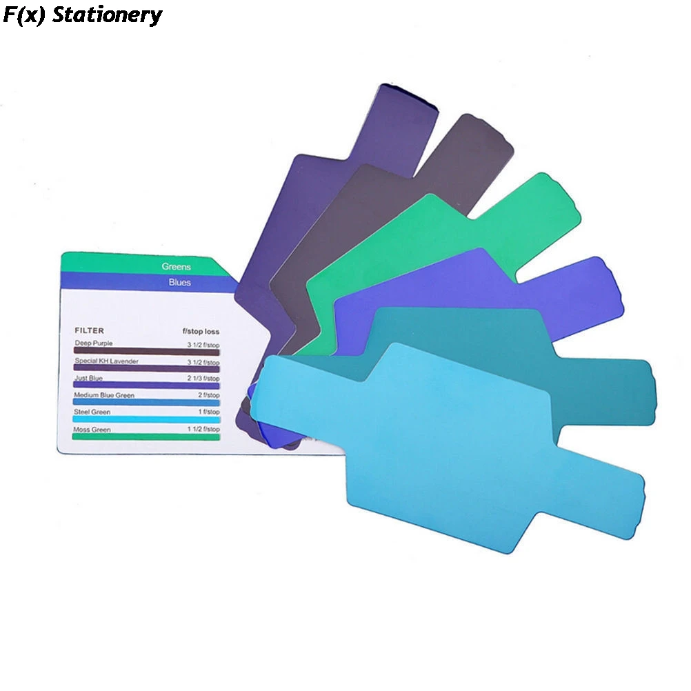 Flash Speedlite Color Gels Filters Cards Photographic Filter For Canon For Nikon Camera 20 Colors/pack
