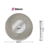 50/60mm Diamond Grinding Wheel Metal Cutting Disc Slice Dremel Accessories For Dremel Rotary Tool With 1 Arbor Shaft ► Photo 3/6