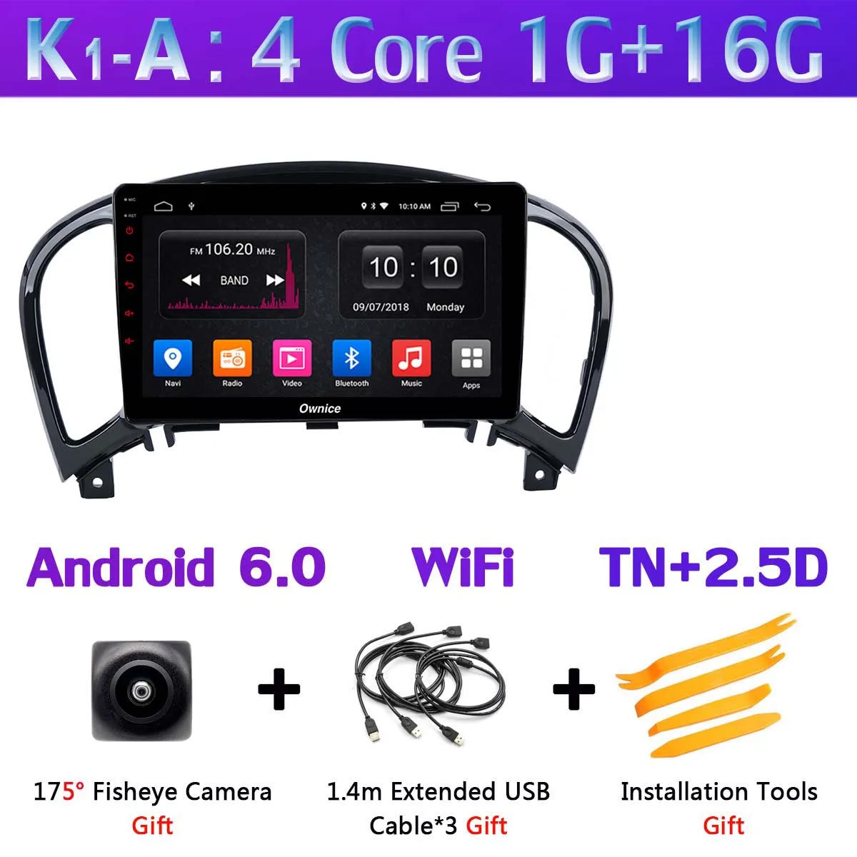 " 360 ° панорамный Android 9,0 автомобиля DVD gps навигации автомобиля радио для Nissan Juke YF15 Infiniti эсквайр 2010- CarPlay DSP 4 аппарат не привязан к оператору сотовой связи - Цвет: K3-B-CarPlay