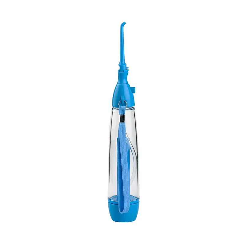 Oral Irrigator Teeth Cleaner Water Jet Tooth Health Water Non-electric Household Portable Oral Irrigator Flossing LV160 YAS New - Цвет: Зеленый