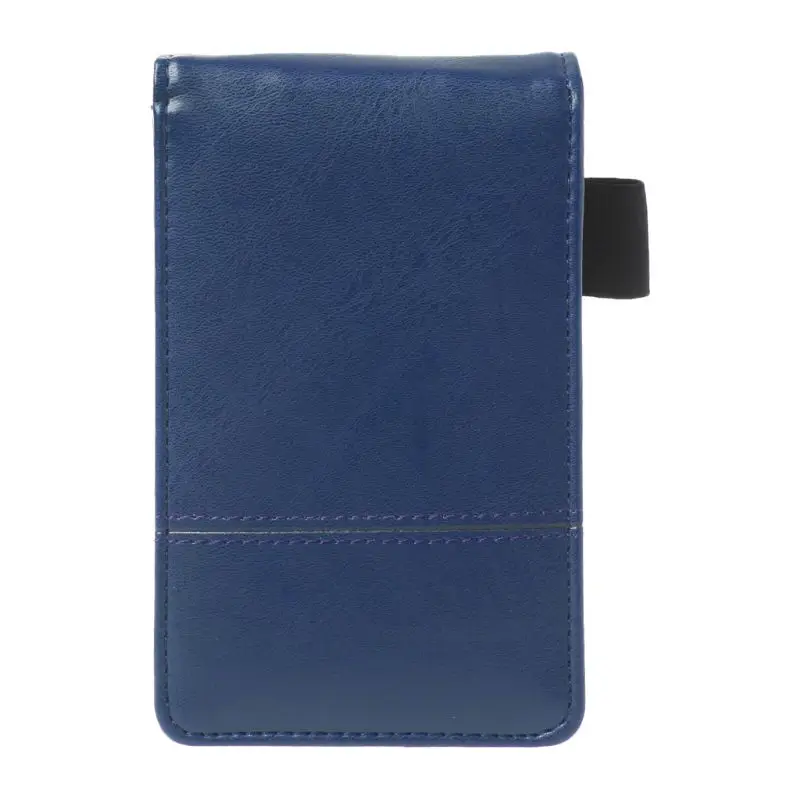 Pocket A7 Notebook Leather Cover Notepad Memo Diary Planner with Calculator Business Work Office Supplies