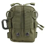 Зеленый цвет MOLLE мешок многоцелевой компактный 600D нейлон Водонепроницаемый военный Land Rover Range Rover Sport дорожная поясная сумка слинг - Цвет: Зеленый цвет