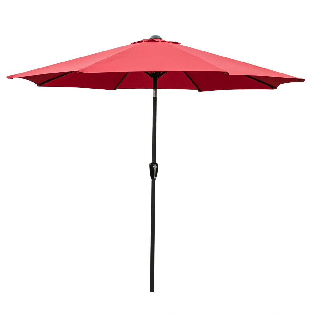 2 7m Folding Sunshade Umbrella Patio Outdoor Market Table Umbrella Hand Cranking Style Aliexpress