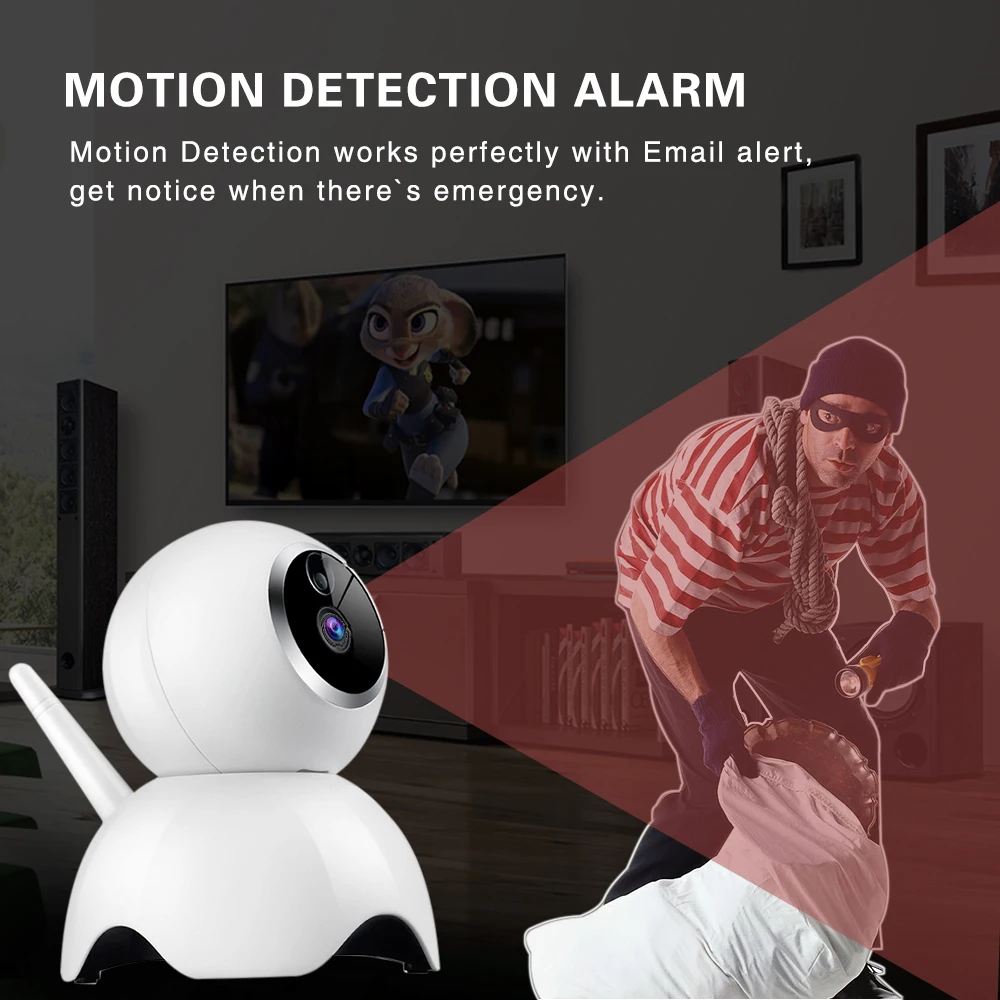 IP камера eWeLink Smart IOT HD видеокамера регулируемый просмотр от мобильный телефон