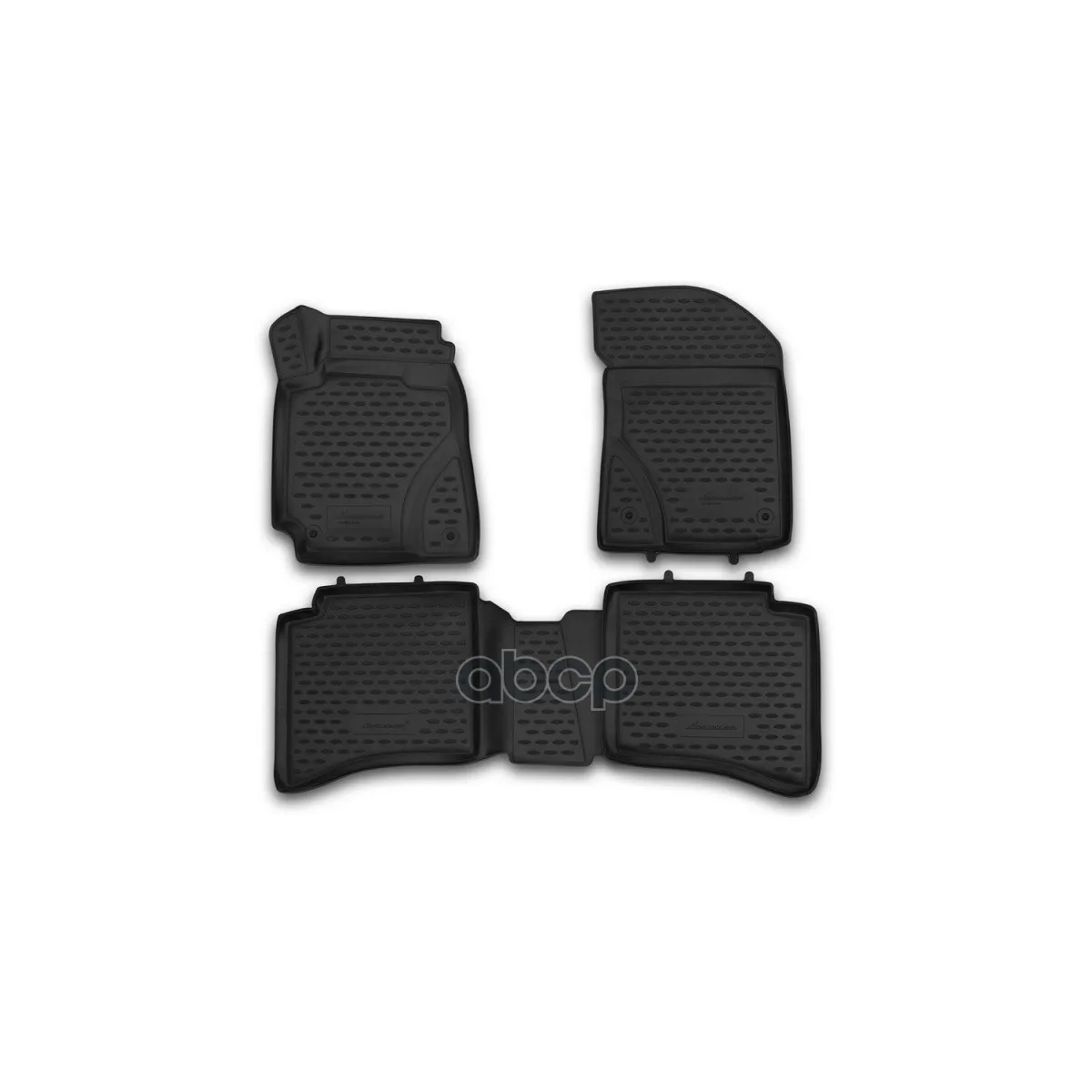 Коврики 3d В Салон Geely Mk, 2012- 4 Шт.(Полиуретан) ELEMENT арт. NLC.3D.75.02.210
