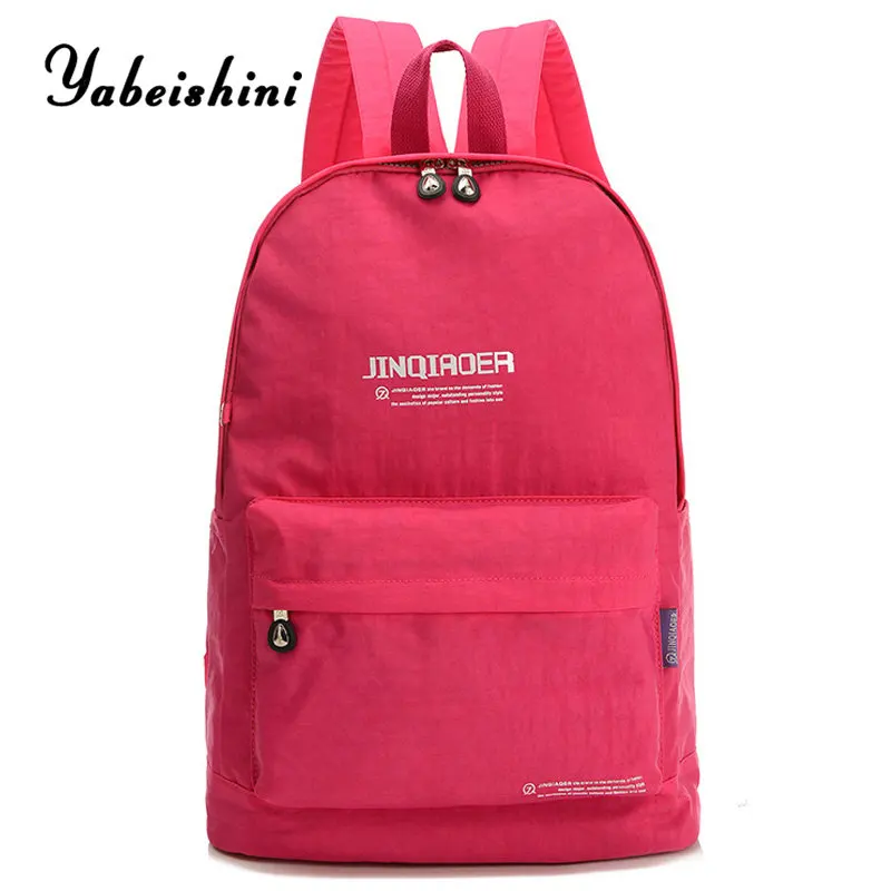 

Womens Backpacks lady nylon cloth Backpack Travel school backpacks for teens Girls mochila mujer shoulde bag Sac A Dos Preppy