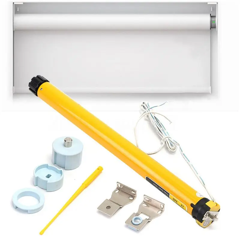 HOT-DC 12V 11W 25mm DIY 30RPM Electric Roller Blind / Shade Tubular Motor Kit Set