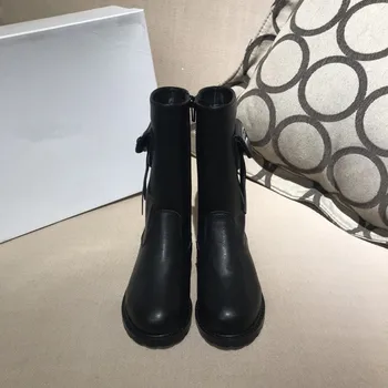 

kid's Fashion boot girl's fur winter boots