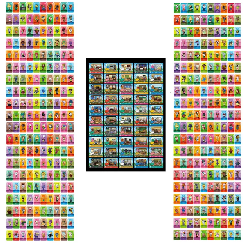 New Horizons Games Animal Crossing Card для NS Switch 3DS Game Lobo 450 шт. Набор Hot Villager Marshal Series 1 2 3 4 Car|Карты