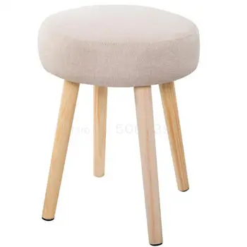 

Solid Wood For Shoes, Stools, Cloth Art, Small Stools, Family Sitting Room Stools, Simple Modern Sofa Stools, Meals, Small Stool