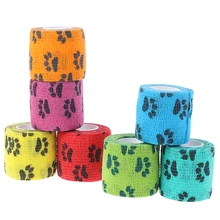 5 см x 4,5 м спортивная водонепроницаемая самоклеящаяся эластичная повязка, мышечная лента, повязка на палец, Нетканая связывающая повязка