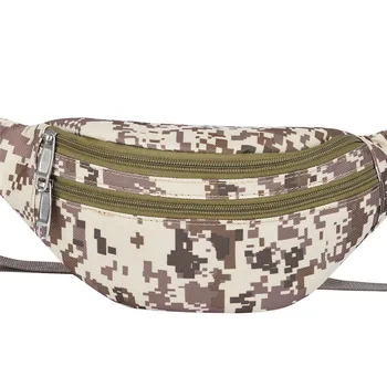 

Fanny Pack Large Capacity Camouflage Print Waist Hip Bag with Adjustable Belt for men Workout Vacation Hiking