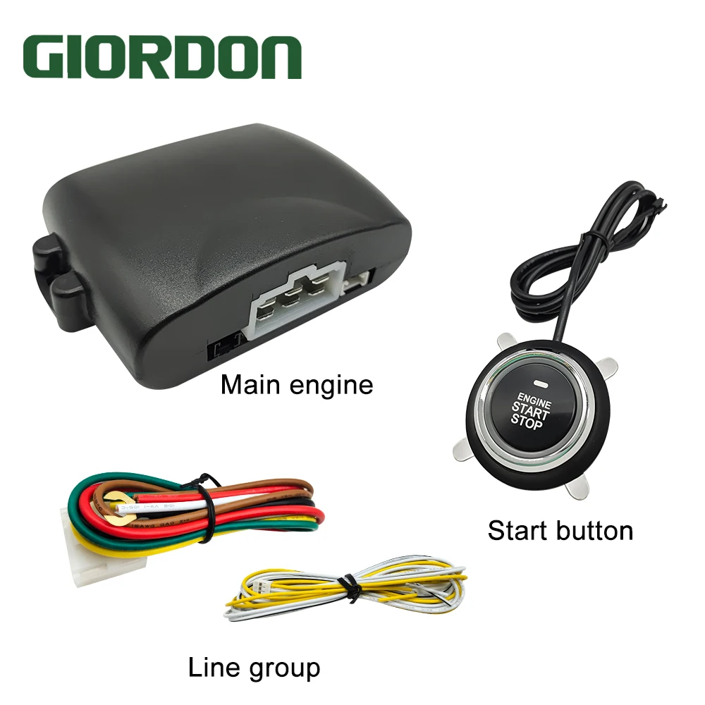 Car one key start system engine ignition 12V general purpose car automatic GD728 | Автомобили и - Цена: 2 256,23 руб.