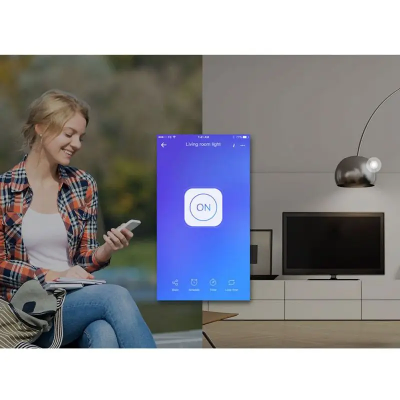 Мини умный переключатель домашний WiFi переключатель DIY беспроводной умный переключатель управление для Alexa/Google умный домашний комплект автоматизации аксессуары