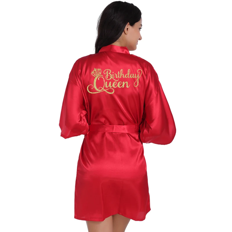 红色 birthday queen