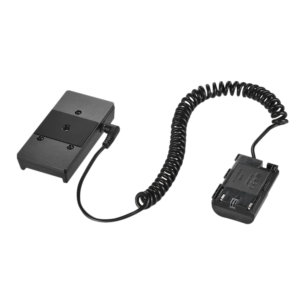 Andoer NP-F970-NP-FW50 пружинный кабель для крепления аккумулятора - Цвет: NP-F970 to LP-E6