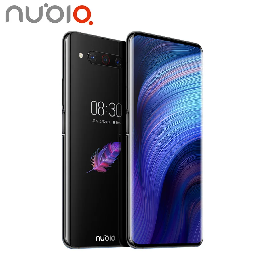 ЕС Версия zte Nubia Z20 мобильный телефон с двумя sim-картами 48MP 8GB ram 128GB rom Snapdragon855+ 6,4" 1080x2340 Android9.0 двойной экран телефона