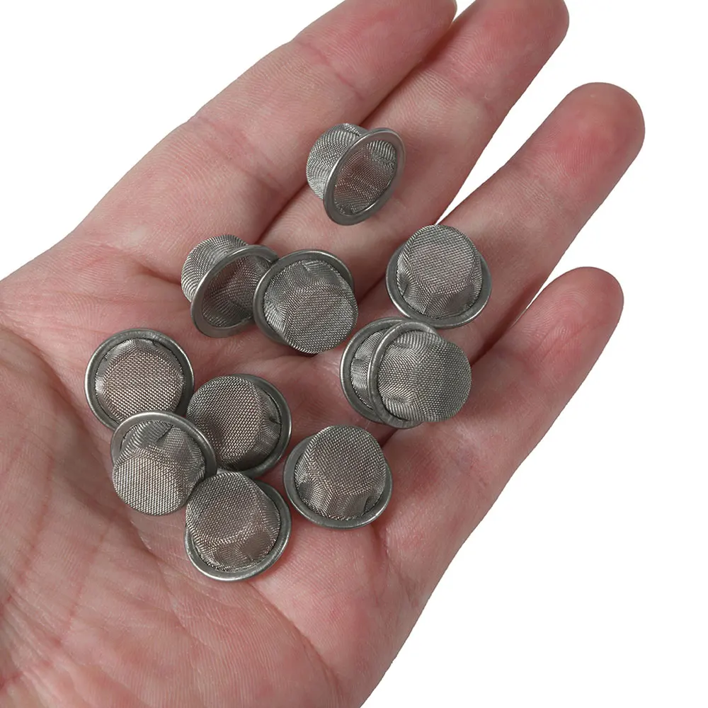 5/10/20 Pcs Tobacco Smoking Pipe Metal Filter Screen Steel Mesh Smoking