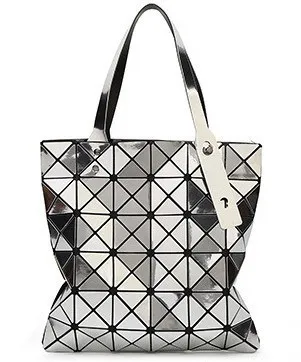 

2018 New Style 6*6 Mirror WOMEN'S Bag Rhombus Joint Shoulder Bag Foldable Flexible Geometry Bag Rubik's Cube Handbag
