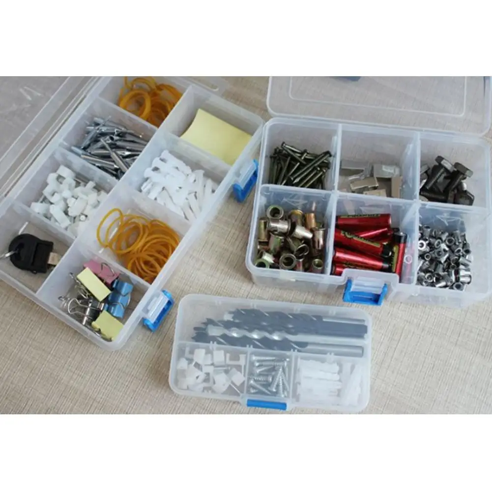Household Vehicle-mounted Storage Box Plastic Container for Tool Electronic Components tool chest workbench