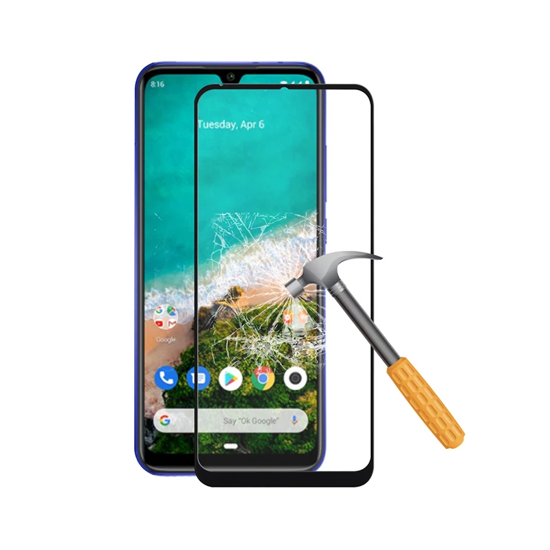 Alesser для Xiaomi Mi A3 Защитная пленка для экрана из закаленного стекла Анти-разбивающая замена пленки для Xiaomi Mi A3 аксессуары для телефона